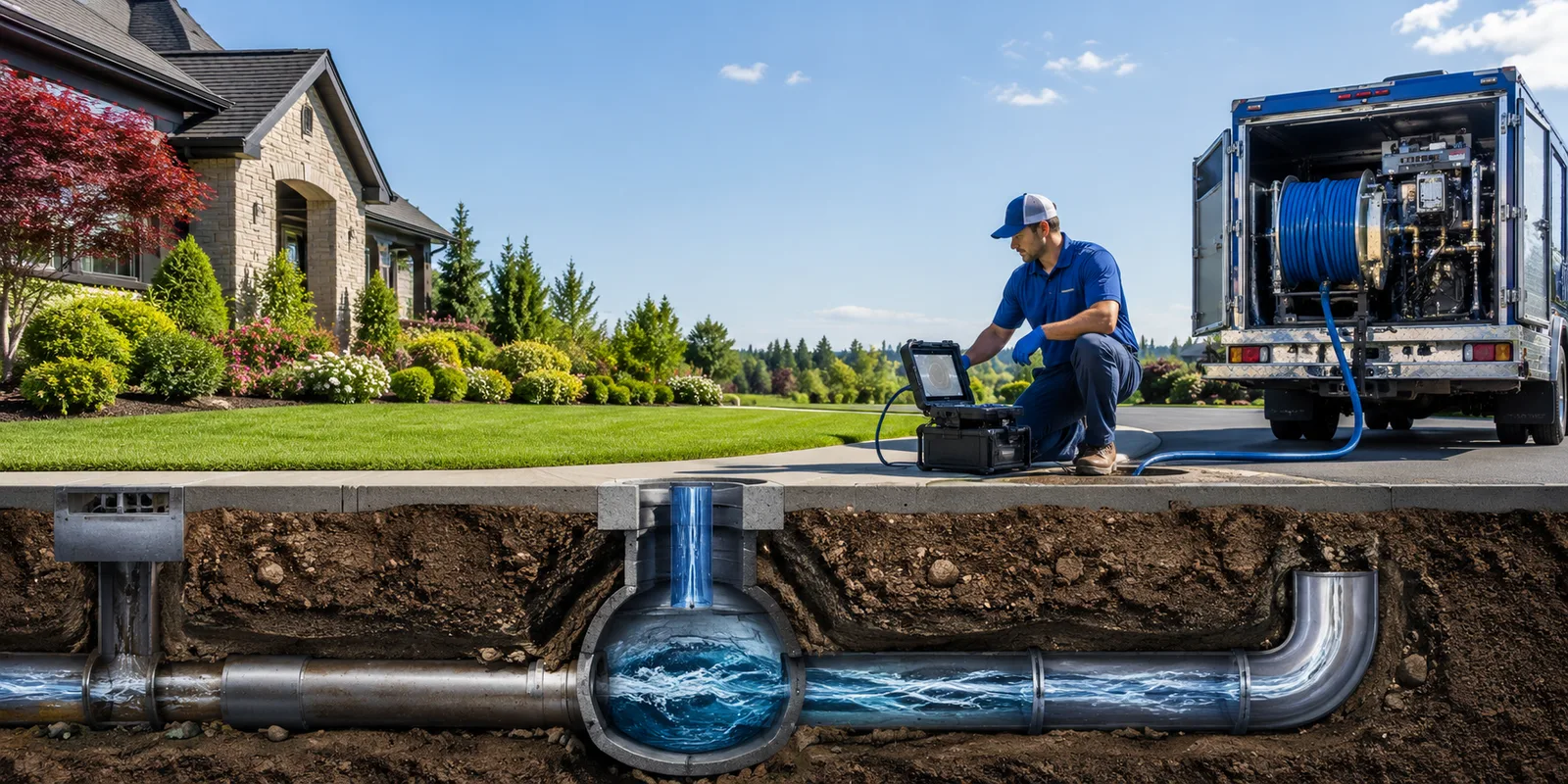 Drainage restoration information for Huntingtown, MD